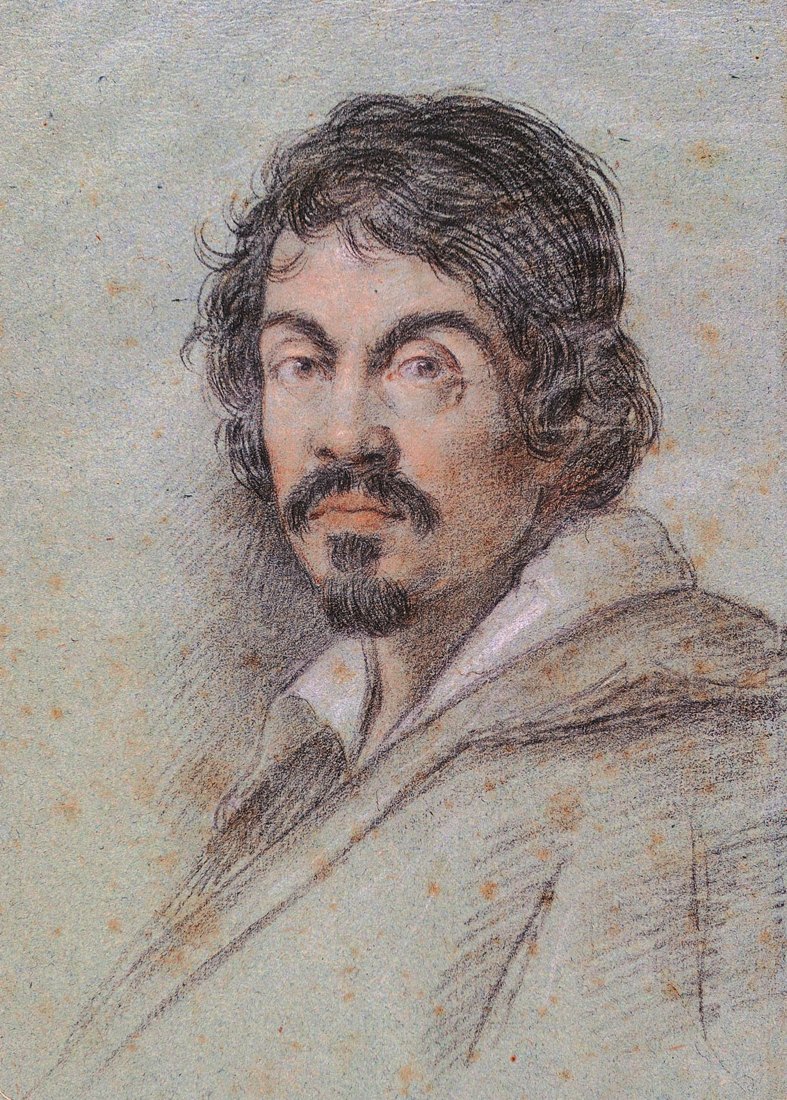 Ottavio Leoni rajza – Caravaggio
