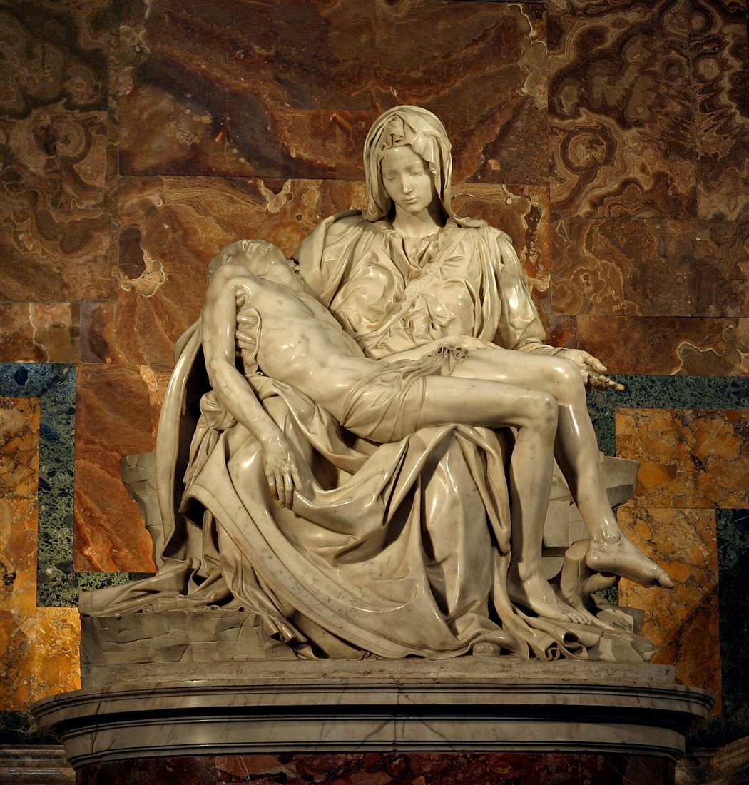 Michelangelo: Pietà – Szent Péter-bazilika