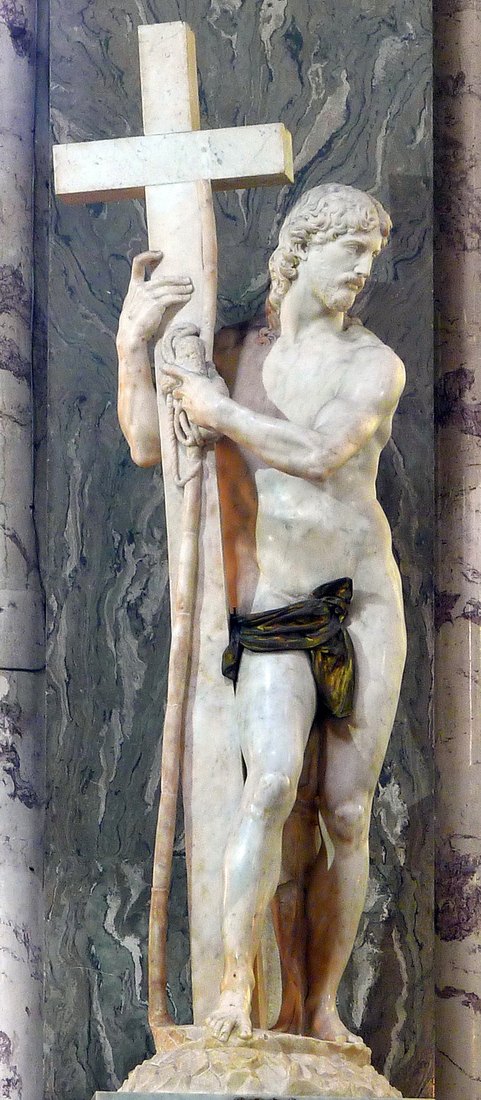 Michelangelo: Feltámadt Krisztus – Santa Maria sopra Minerva