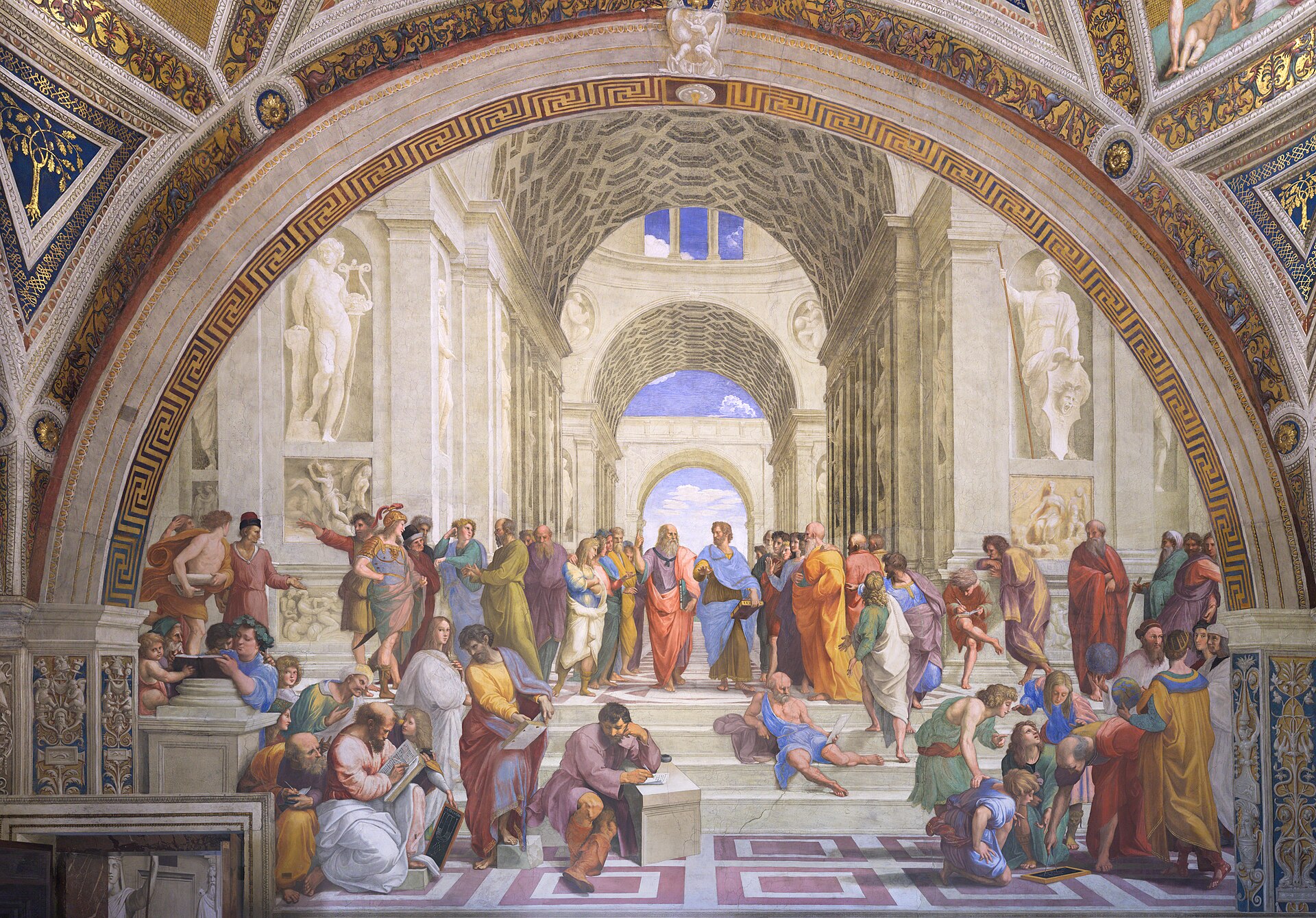 Raffaello: Az athéni iskola